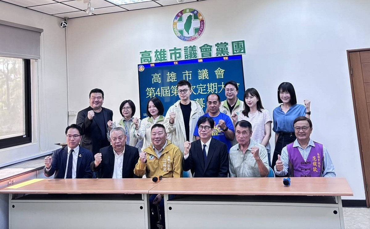 高雄市議會民進黨團痛批柯志恩只願相信自產的「五五波民調」。 圖：高雄市議會民進黨團/提供（資料照）