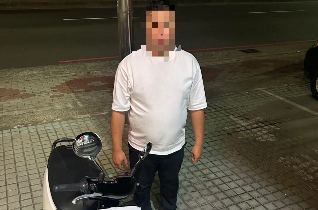 涉嫌撞警逃逸的陳姓男子。 圖：高市警前鎮分局/提供