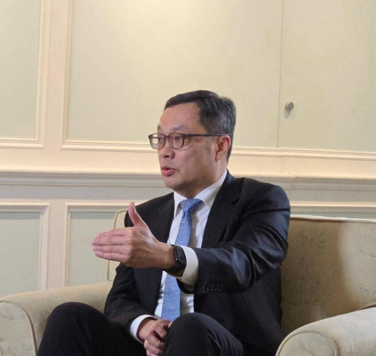 外交部政務次長陳明祺。 圖：外交部提供