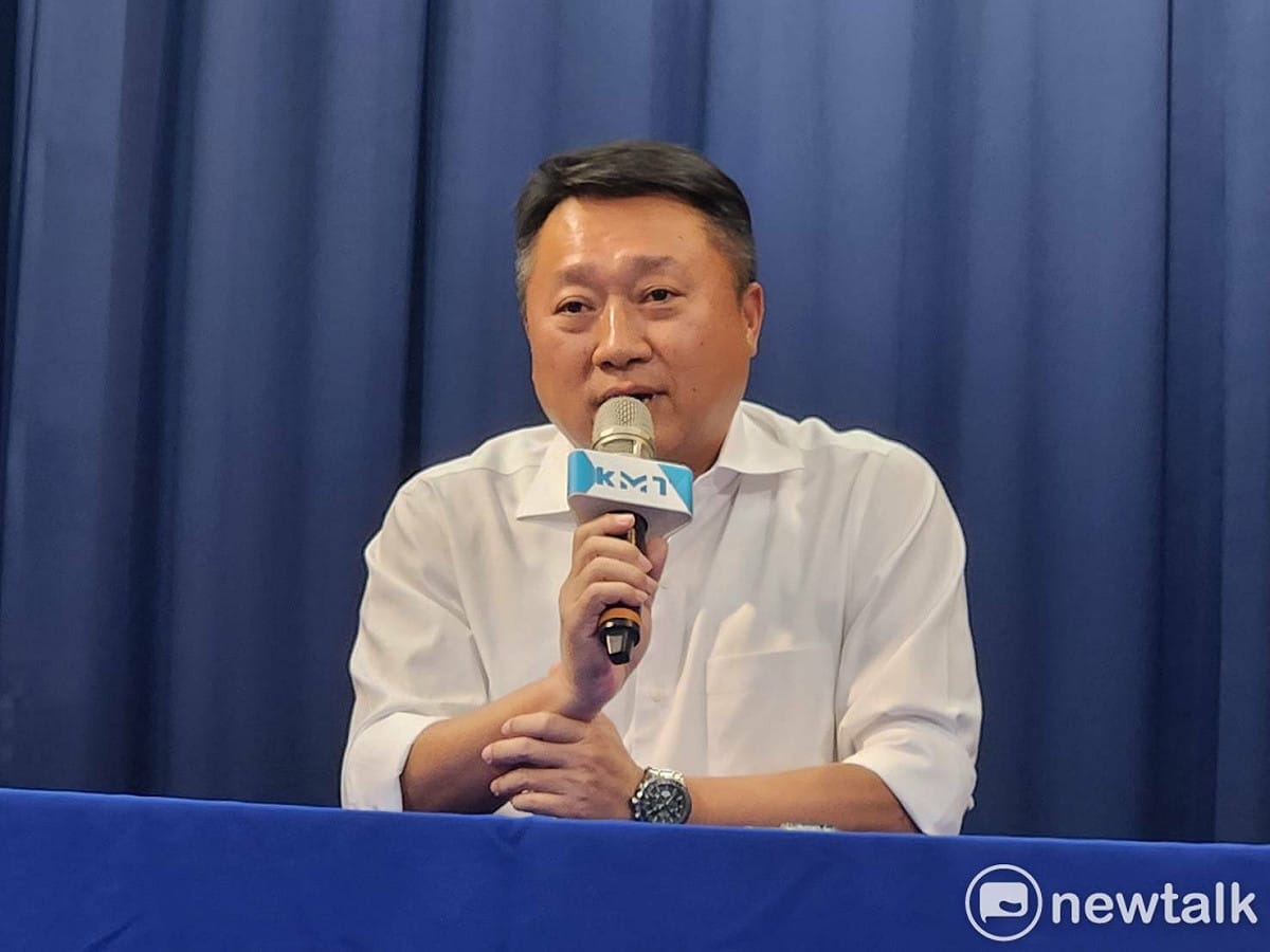 國民黨組發會主委李哲華。 圖：黃建豪/攝