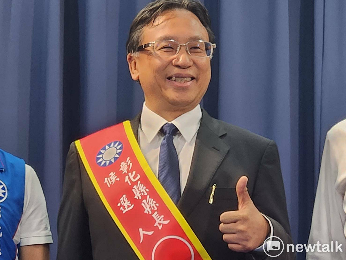 國民黨彰化縣長參選人魏平政。 圖：黃建豪/攝