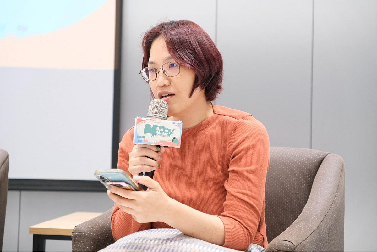 台灣智庫輿情與民調中心主任郭玫岑。 圖：Y’s Day「週三青年日」提供