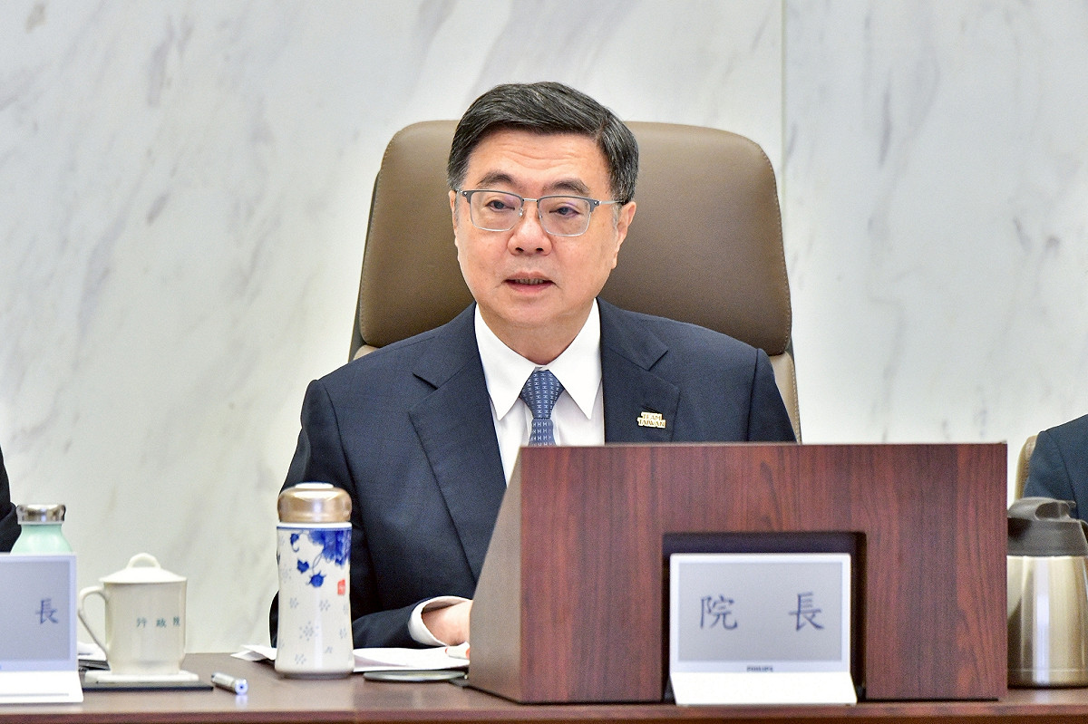 行政院長卓榮泰提示，「齊柏林衛星」成功升空入軌，代表台灣正邁向賴總統「競逐太空」的國政願景，讓太空計畫能夠更進一步強化國家安全，發展太空經濟。 圖：行政院提供