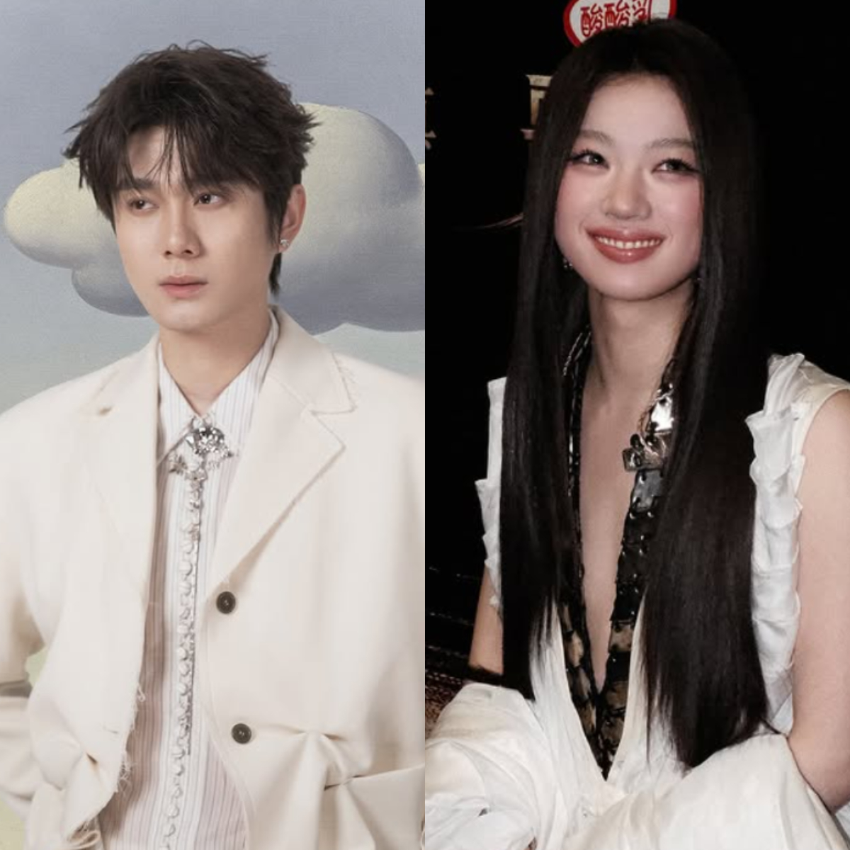 裘德(左)、單依純雙雙入圍金曲獎最佳華語男歌手跟最佳華語女歌手。 圖：翻攝自裘德、單依純IG