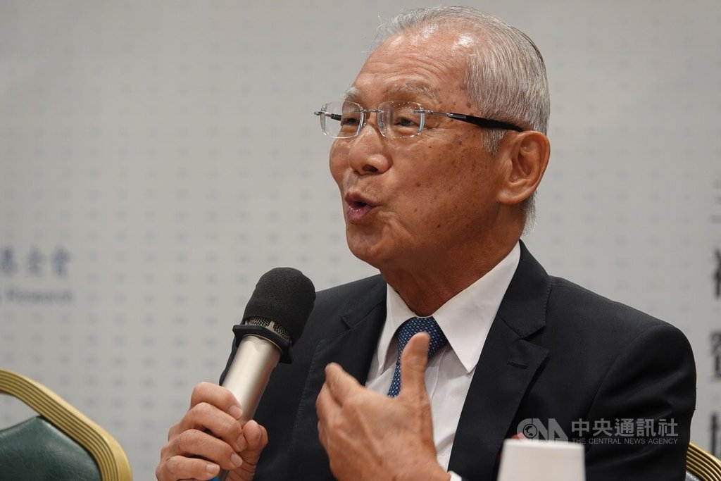 前駐美代表高碩泰15日表示，美國總統川普此次帶十多位企業家訪中，想的是要拿到更多訂單和做更多生意。中央社記者吳書緯攝　115年5月15日 圖：中央社提供