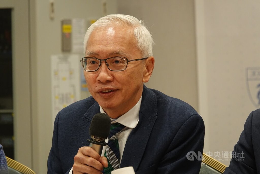 亞太和平研究基金會執行長董立文15日說，中國共產黨執政必須掌握市場，所以不可能完全對美開放市場。中央社記者吳書緯攝　115年5月15日 圖：中央社提供