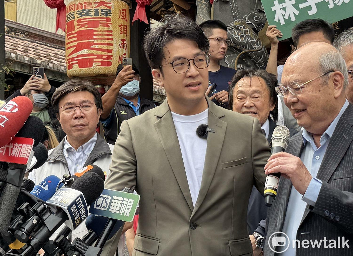 民進黨台北市長候選人沈伯洋 圖：林朝億/攝（資料照）