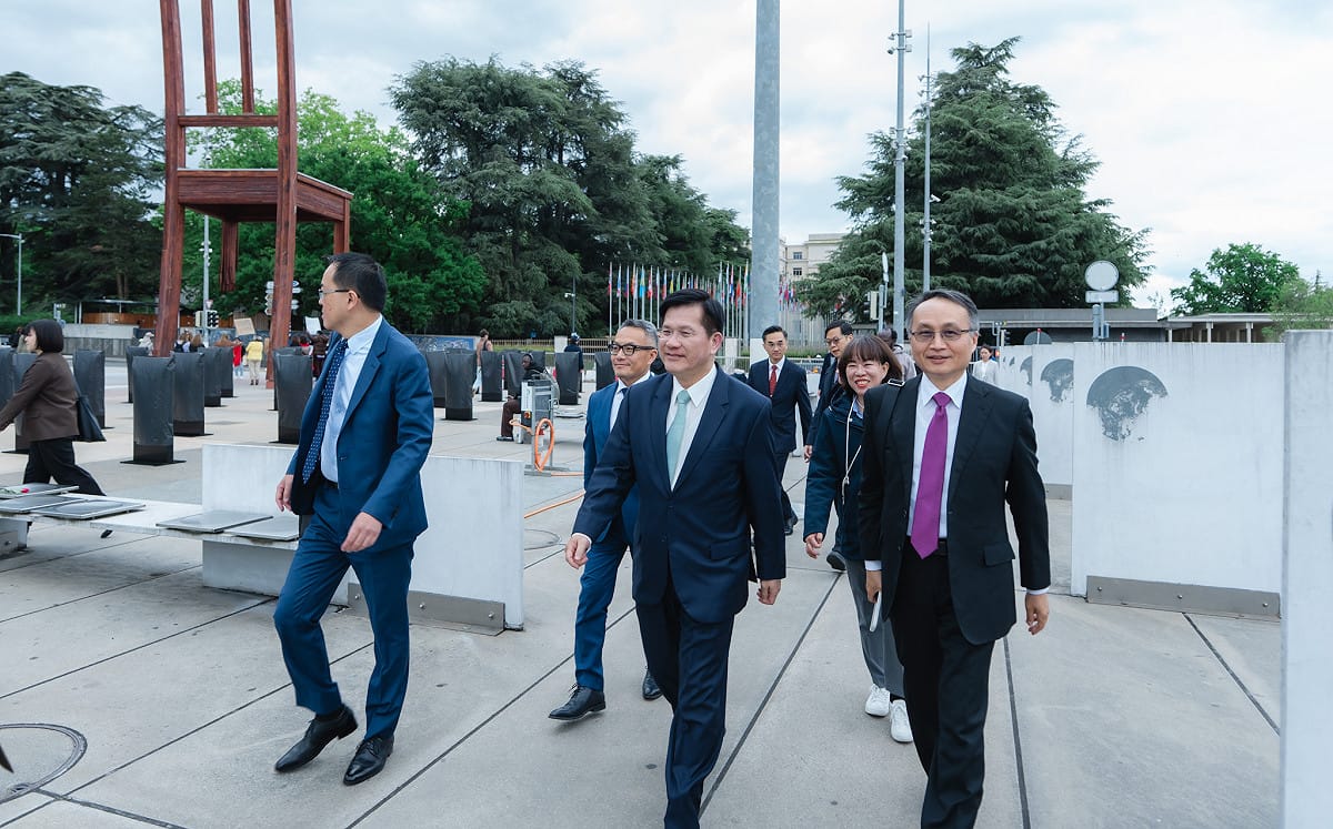 未受邀WHA仍不缺席！ 林佳龍赴日內瓦創台外交部長首例