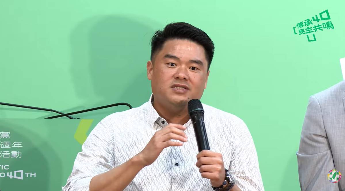 呂捷感慨，「1000多年前的事情，你如數家珍；7、80年前的事，你卻一無所悉；1000公里外的土地，你如喪考妣；養你育你的土地，你卻視而不見」。 圖：擷自民主進步黨YT