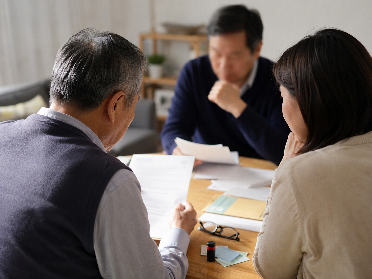 國民年金並非三項全落空，只要生前申請，審核期間過世家屬仍可代領給付。 圖：ChatGPT AI 生成 / 曾郡秋製
