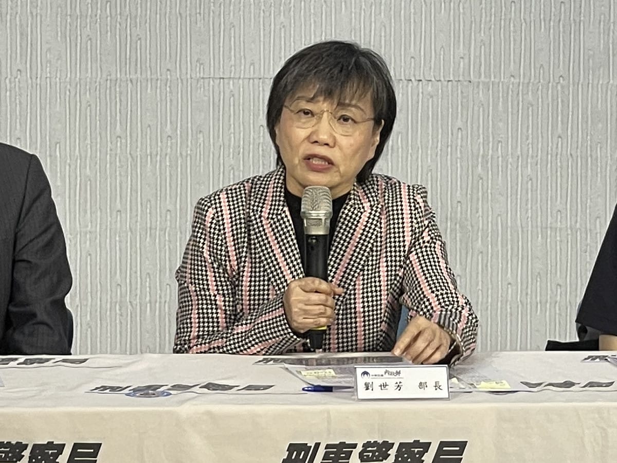 內政部長劉世芳。 圖：內政部提供