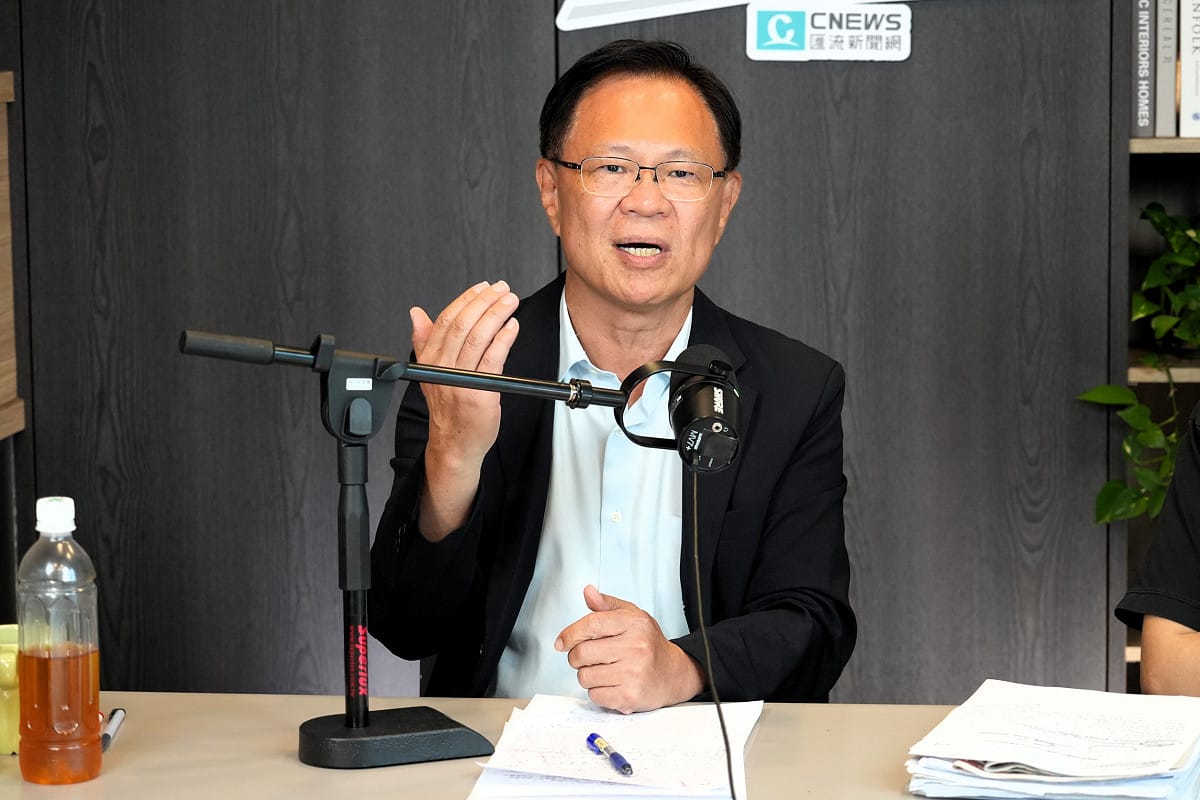 民眾黨嘉義市長提名人張啓楷19日上《CNEWS匯流新聞網》政論live直播節目《中午來開匯》接受資深媒體人黃光芹專訪。 圖：《CNEWS匯流新聞網》提供