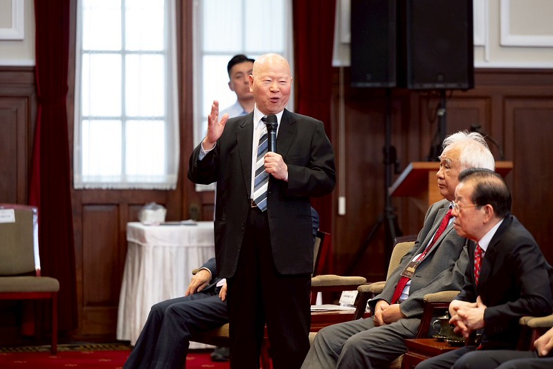 亞太和平研究基金會董事長許信良 圖：總統府提供