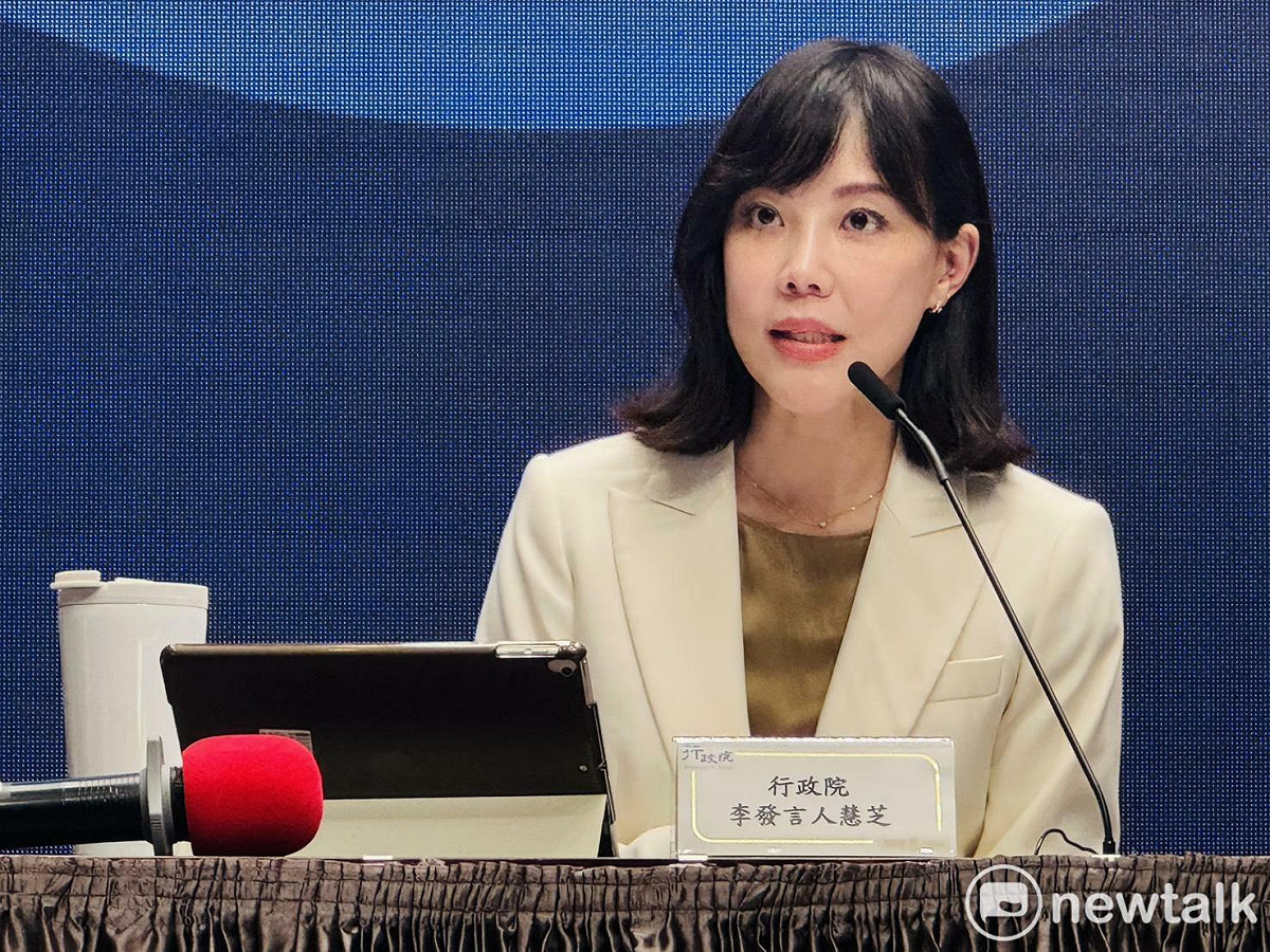 行政院發言人李慧芝。（資料照片） 圖：謝莉慧/攝