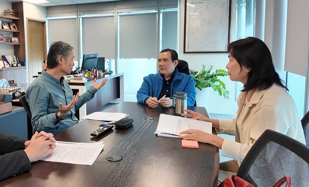 馬英九基金會公開馬英九的回應。 圖：馬英九基金會/提供