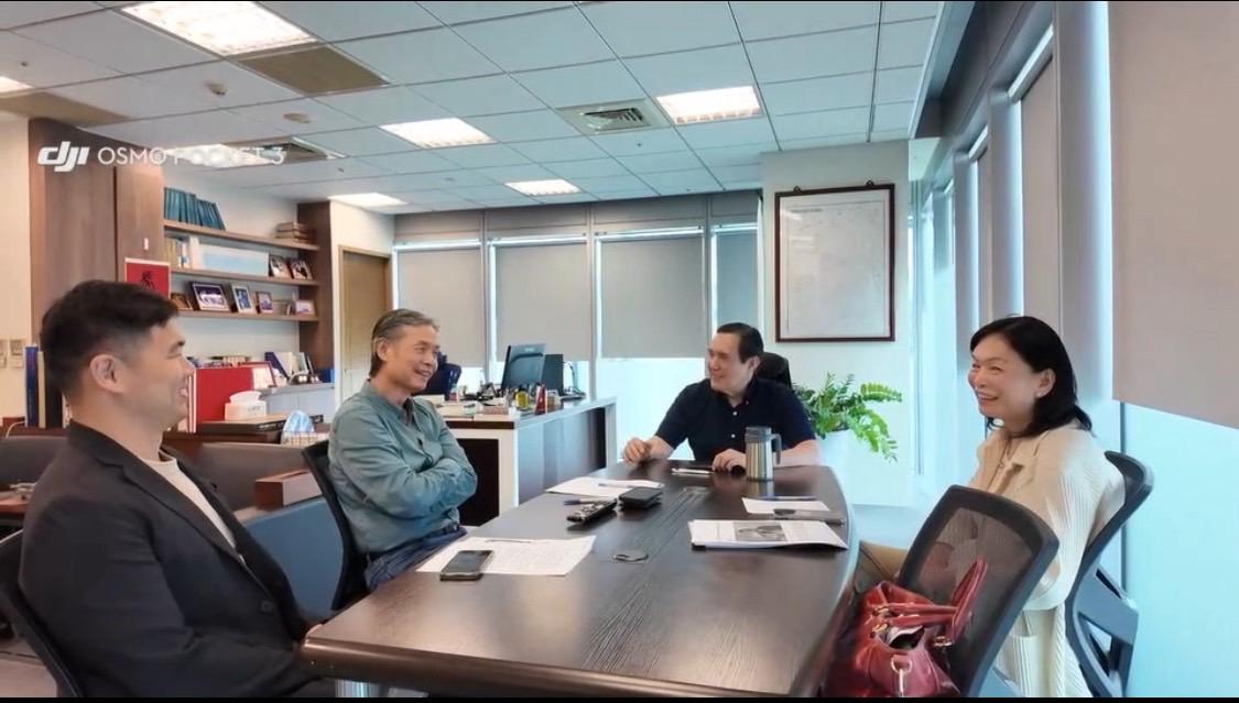 前總統馬英九主導的馬英九基金會，再發出新聞稿回應馬以南的聲明。 圖：圖擷取自馬英九基金會提供影片