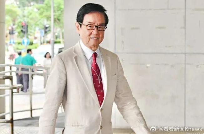 香港喜劇教父黃百鳴。 圖 : 翻攝自看看新聞KNews