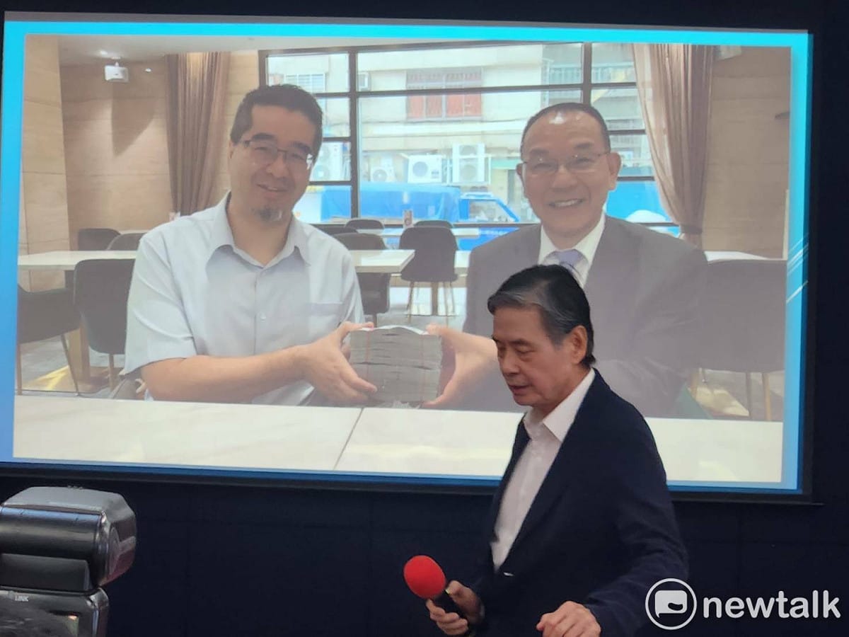 國安會前秘書長金溥聰指控馬英九基金會前執行長蕭旭岑涉嫌收受台商不明捐款。 圖：黃建豪/攝（資料照）