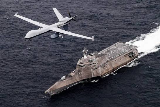 伊朗防空部隊聲稱已擊落兩架試圖定位其防空陣地的美軍 MQ-9 死神無人機。 圖:翻攝自 X @MonitorX99800