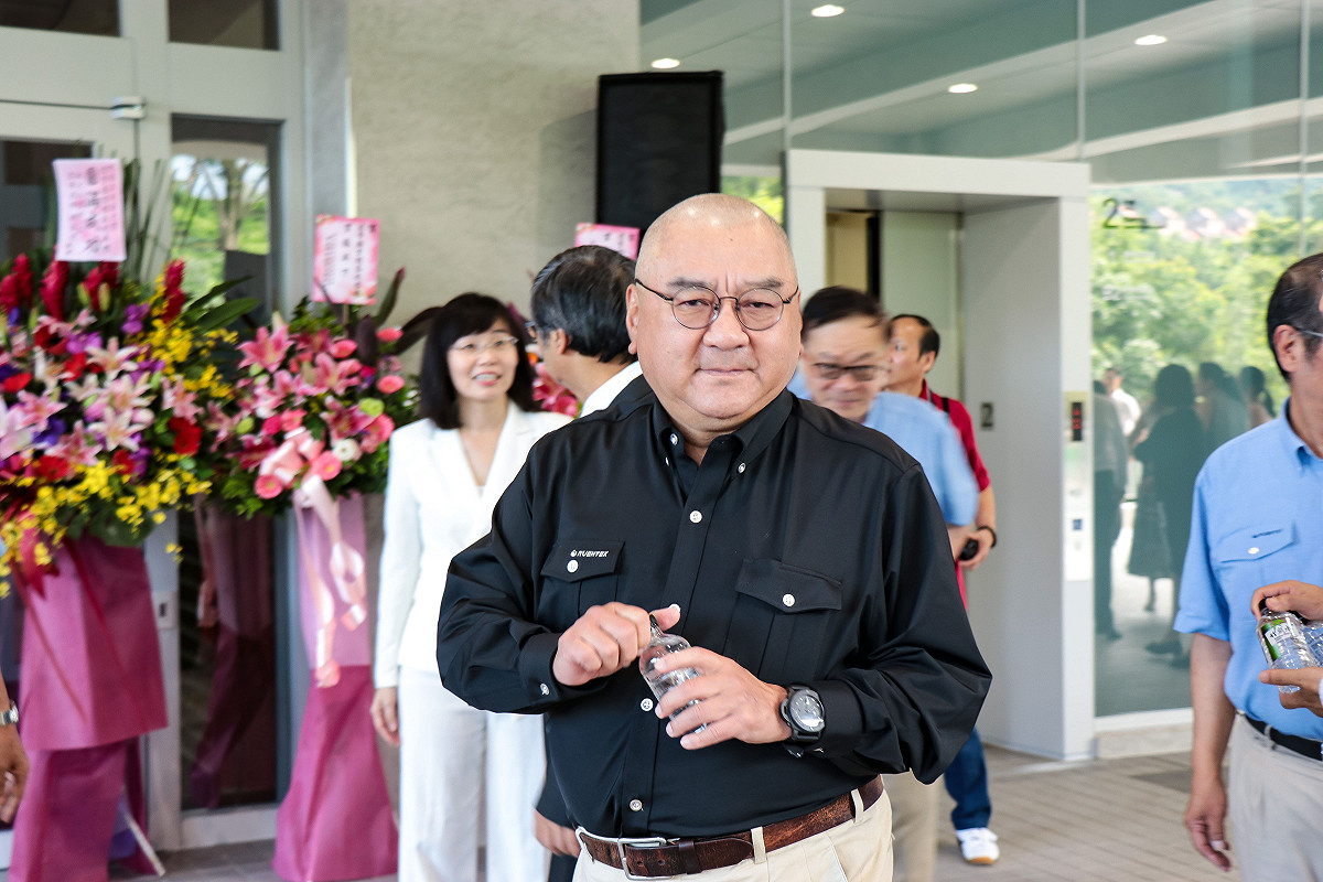 潤泰集團總裁尹衍樑2019年出席政大達賢圖書館落成典禮。 圖：國立政治大學/提供