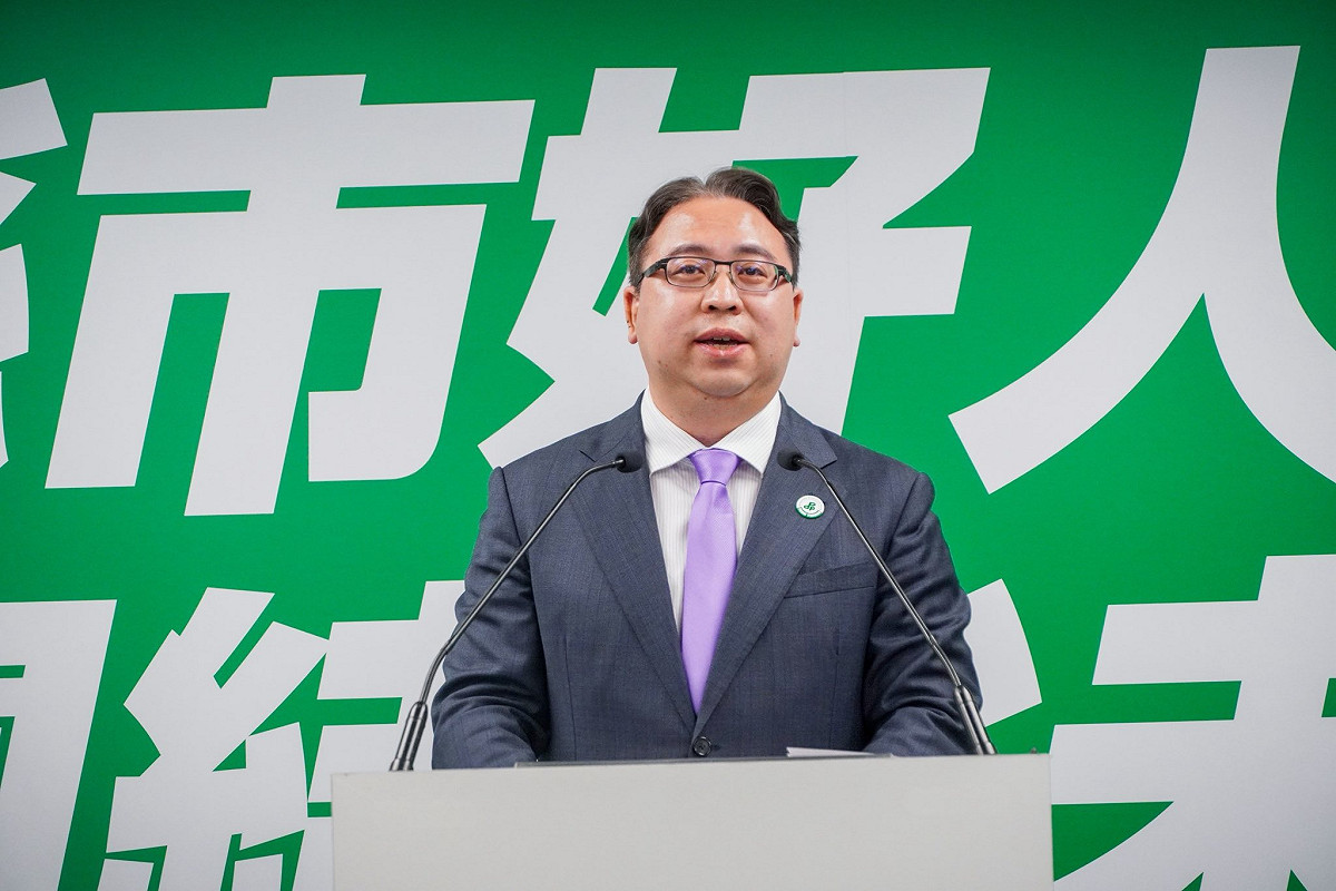 民進黨桃園市長參選人黃世杰。 圖：翻攝自黃世杰臉書