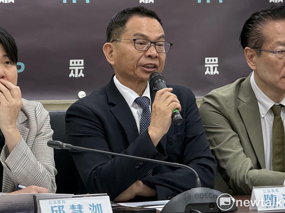 民眾黨團總召陳清龍。 圖：周煊惠 / 攝（資料照）