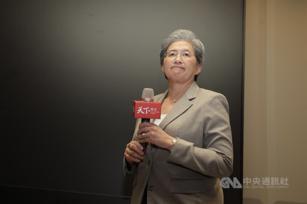 超微執行長蘇姿丰。（中央社檔案照片） 圖：中央社提供