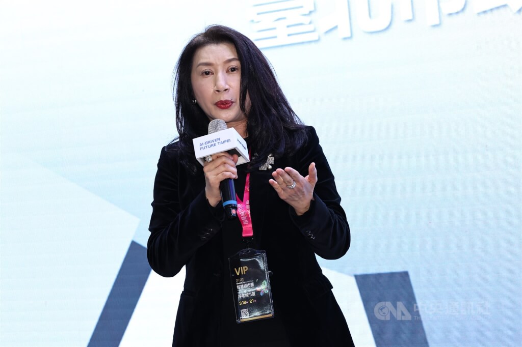 鴻海集團園區長楊秋瑾。（中央社檔案照片） 圖：中央社提供