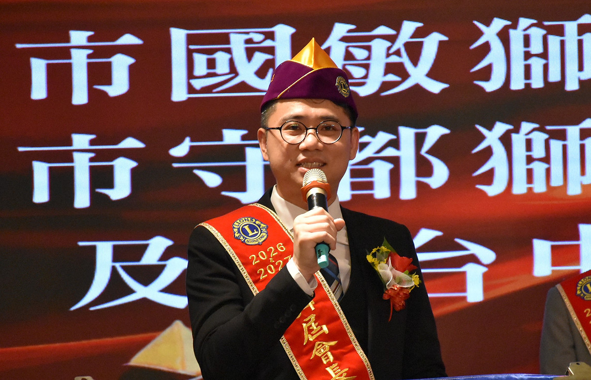 劉柱均宣示關鍵時刻做出對社區與弱勢群體最精準、最有長遠效益的決策。 圖：孫家銘/攝