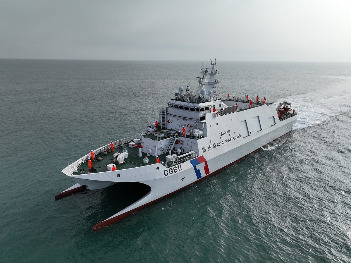 圖為海巡署「長濱艦」。 圖：海巡署提供（資料照）