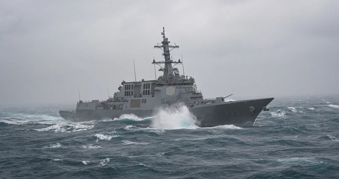 韓國海軍最新型配備神盾戰鬥系統的正祖大王級驅逐艦「正祖大王號（DDG-995）」 圖：翻攝「X」@RogueWarrior47