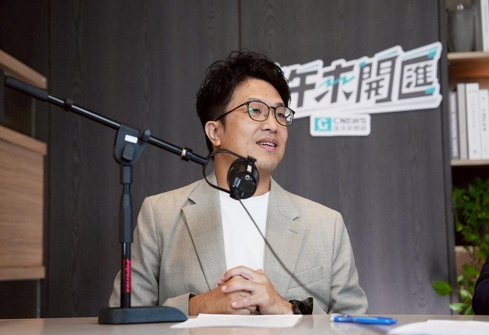 民進黨台北市長參選人沈伯洋。 圖：《CNEWS匯流新聞網》提供