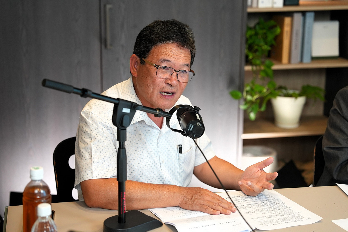 民進黨前彰化市長邱建富2日上《CNEWS匯流新聞網》政論live直播節目《中午來開匯》接受資深媒體人黃光芹專訪。 圖：《CNEWS匯流新聞網》/提供
