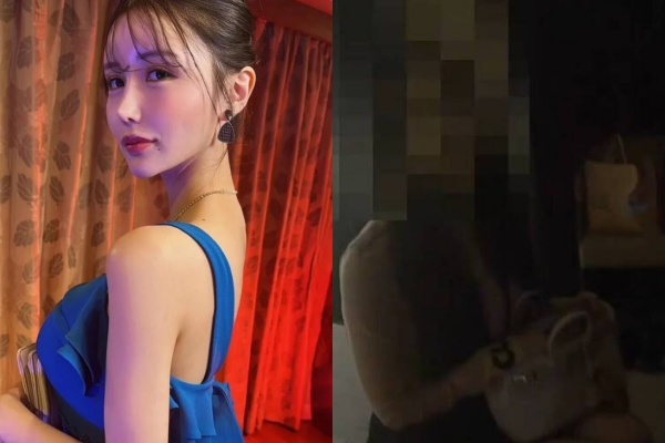 警方查獲某日本AV女優來台賣淫。 圖：翻攝畫面