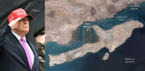 美國中央司令部稱，美軍剛剛對伊朗格甚姆島進行了自衛性打擊，並擊落了伊朗的彈道飛彈和無人機。 圖：翻攝自 X　@EricLDaugh