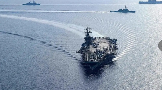 伊朗伊斯蘭革命衛隊宣稱，襲擊美國第五艦隊總部及地區美軍基地。 圖 : 翻攝自中國新聞網