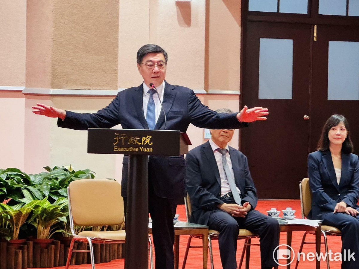 行政院長卓榮泰今（3）天表示，已指示經濟部從現在開始，針對全部已經超過15年的風機進行全面清查。 圖：謝莉慧/攝