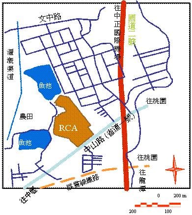 造成環境汙染的桃園RCA場址。 圖 : 翻攝自環保署
