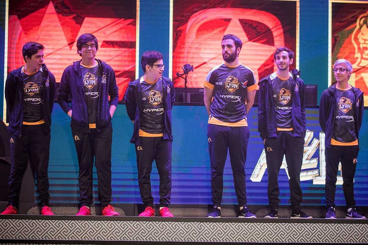慘遭罰款的巴西戰隊Lyon Gaming。 圖：翻攝自 LoL Esports Photos flickr