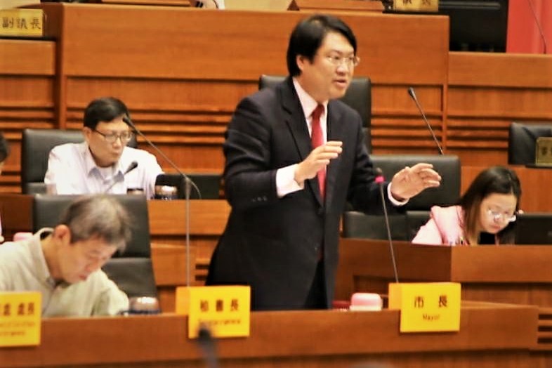 林右昌指出，郵輪除了為基隆帶來的直接消費，也讓中央重新看中基隆的投資的重要性。 圖：基隆市政府/提供