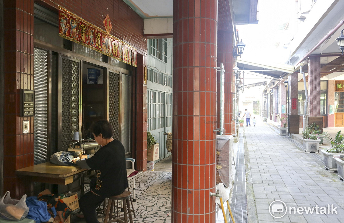 龍崎老街很短很安靜。 圖 : 張大魯/攝
