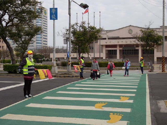 中市府持續強化學童自我防範教育。 台中市政府/提供