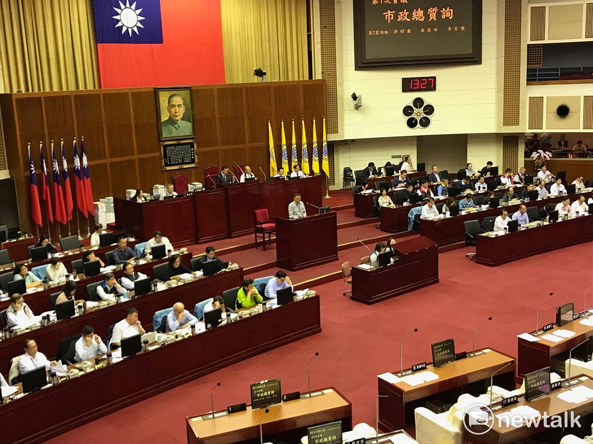 台北市長柯文哲今赴市議會進行市政總質詢。 圖：周煊惠 / 攝