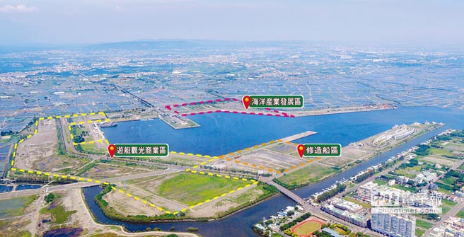高雄市政府說，慶富興達港用地雙方並未簽下MOU或者是土地釋出同意書，最終仍以公開標租方式進行。  圖：高雄海洋局/提供