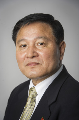 朝鮮駐聯合國大使慈成男認為美國核子演習帶來威脅，抗議聯合國不公平。 圖：聯合國圖片/Mark Garten