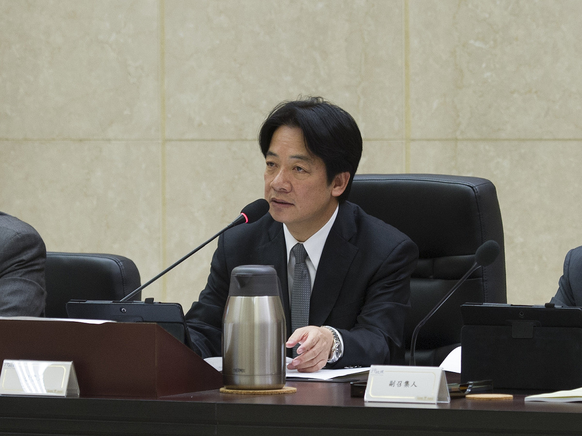 行政院長賴清德今（15）日主持「中央廉政委員會第19次委員會議」。 圖 : 行政院/ 提供