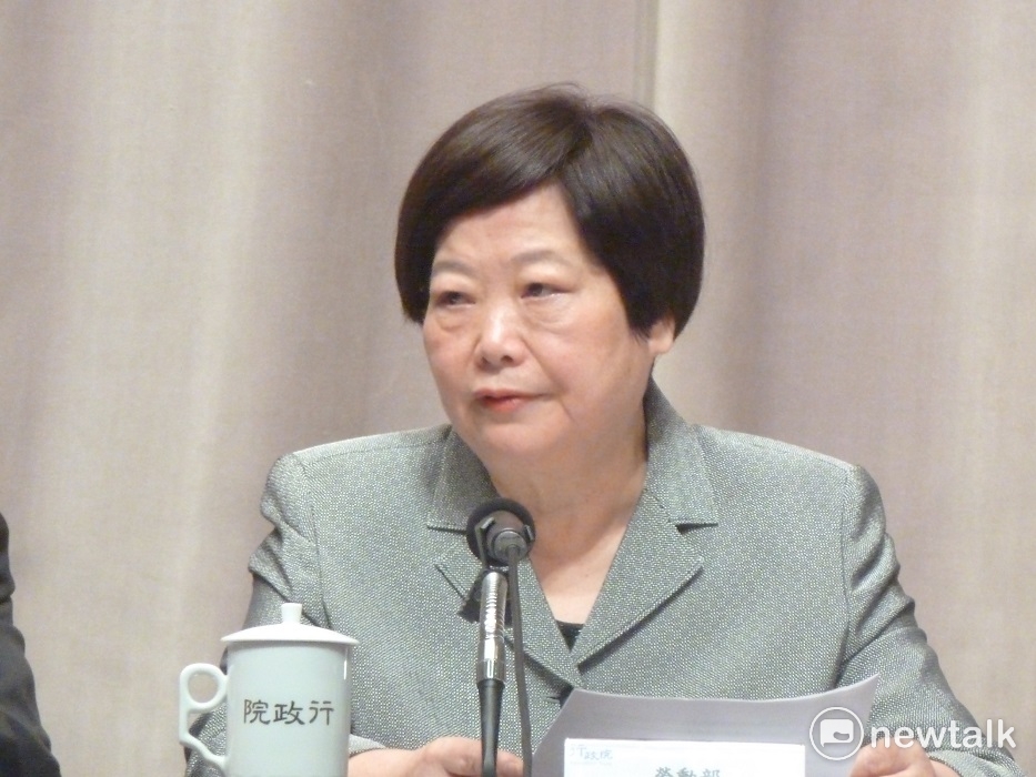 勞動部長林美珠不曾在政府勞動相關部門裡任職，諸多發言被批評無法對勞工問題感同身受。 圖：新頭殼資料照片