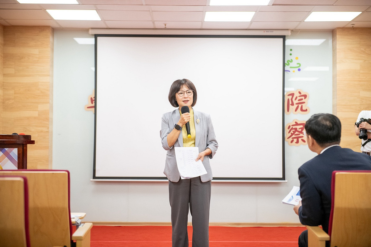 民進黨不分區立委林月琴將回鄉出戰苗栗市長。 圖：翻攝自 林月琴 FB
