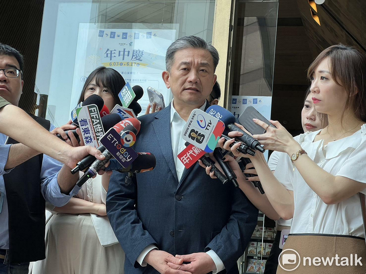王定宇說，有了「鄭習會」，鄭麗文就很重要嗎？ 圖：高逸帆／攝