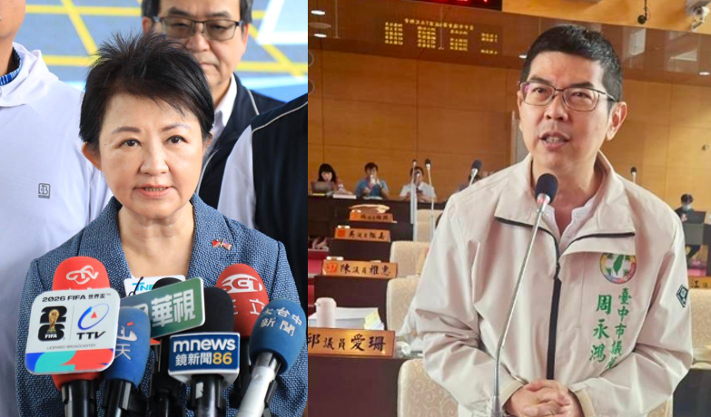 周永鴻對於盧秀燕的說法完全無法接受。他駁斥，司法是事後的追訴，根本無法挽回已經逝去的幼小生命；市府的核心職責應是「事前的制度監督與在地協助」。 圖：新頭殼合成